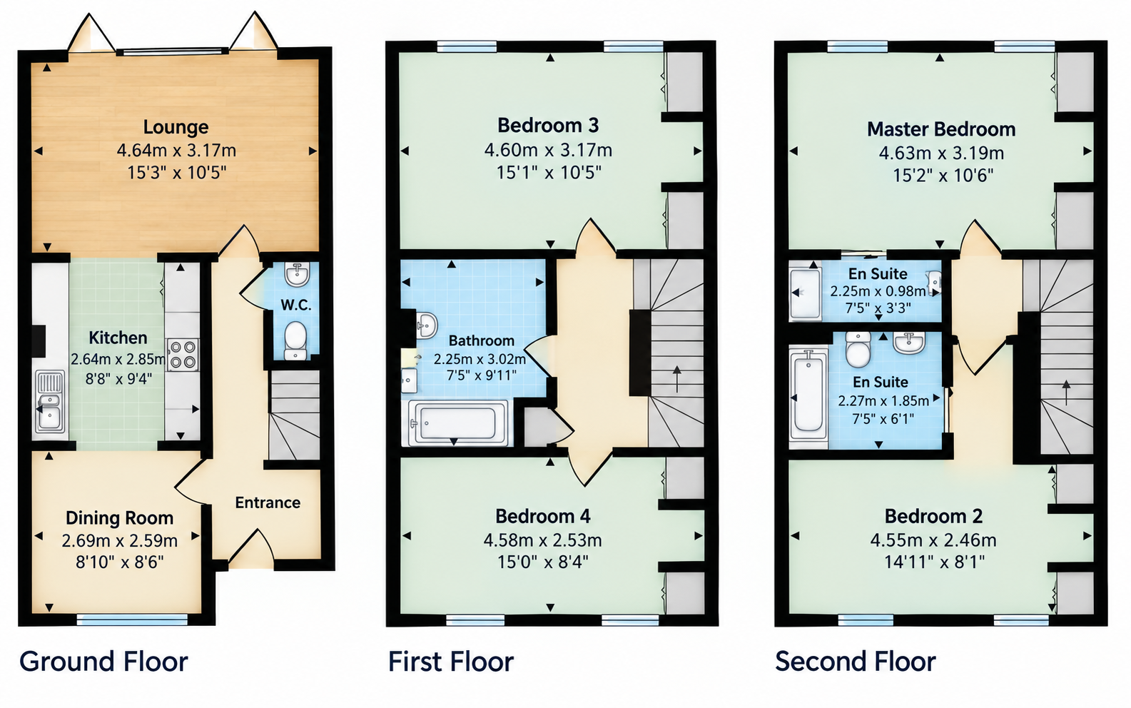 Plot 5 Aycliffe Road, Borehamwood floorplan