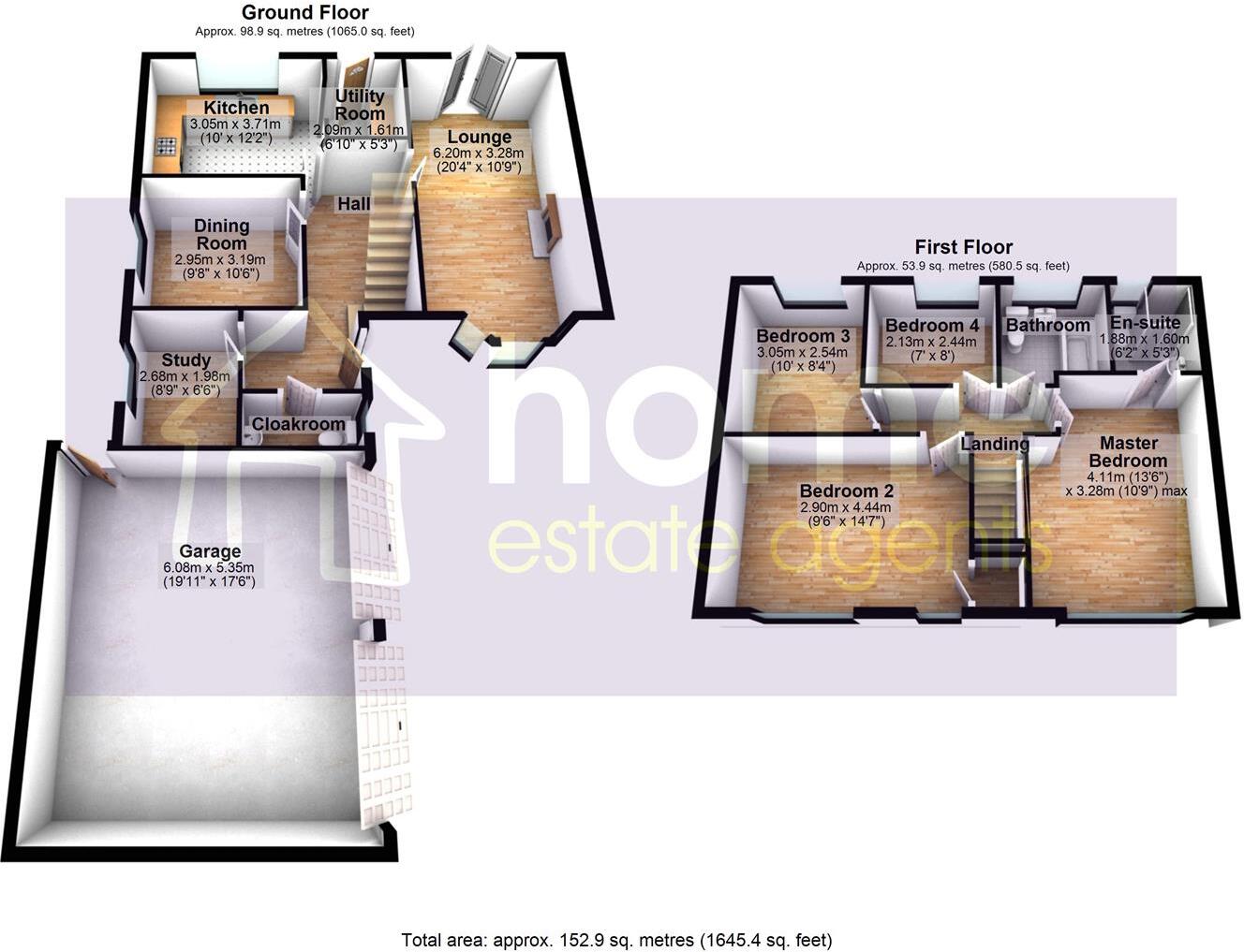 Milne Close, Dukinfield floorplan