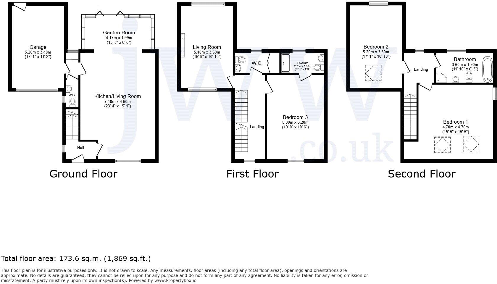 Cross Hill, Stanhope, Bishop Auckland, DL13 floorplan