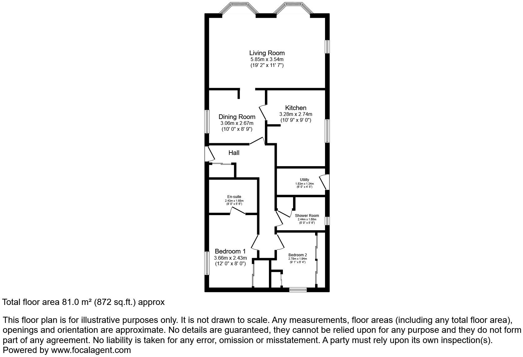 LD1 floorplan
