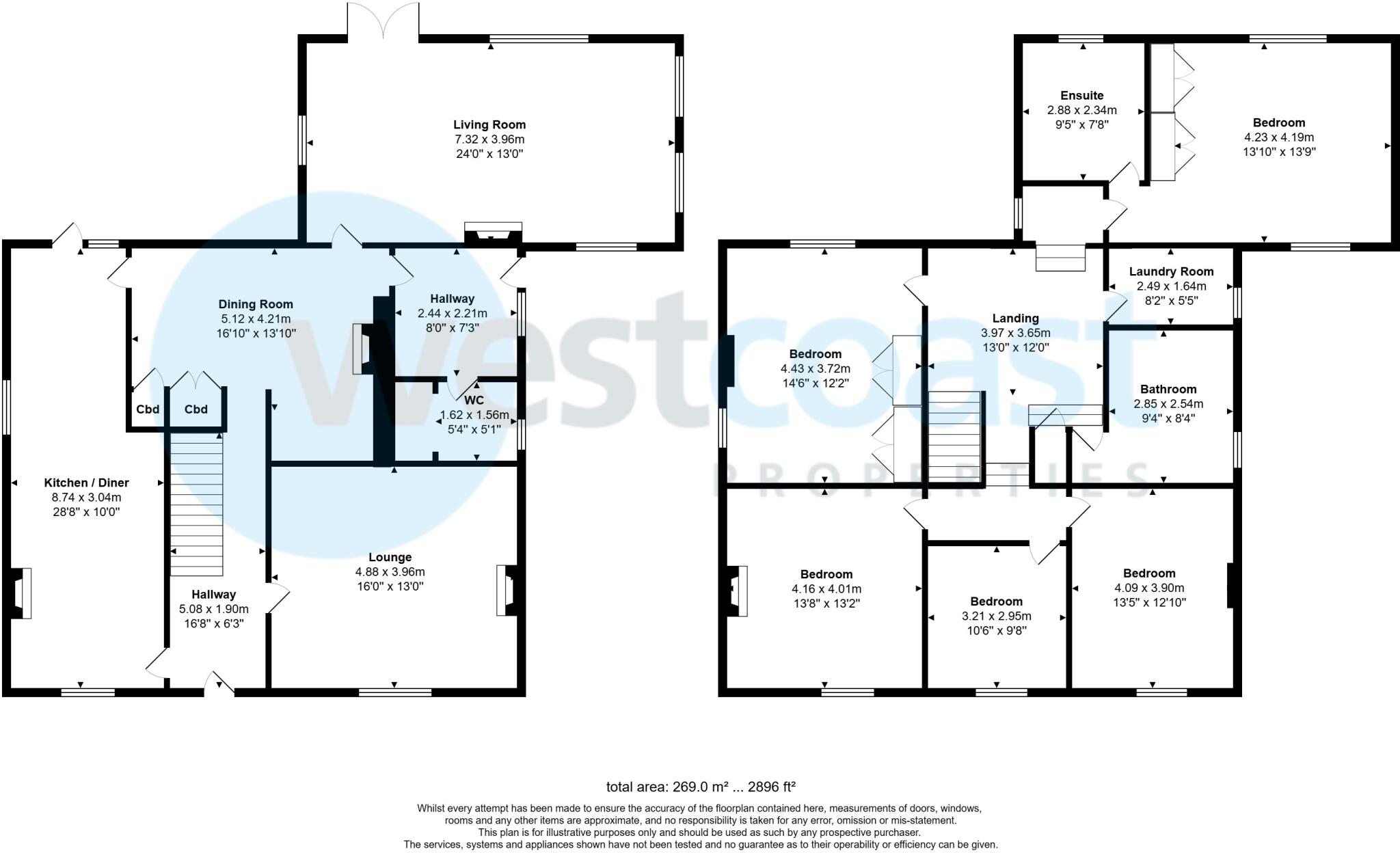 Brent Street, Brent Knoll, Highbridge, Somerset, TA9 floorplan