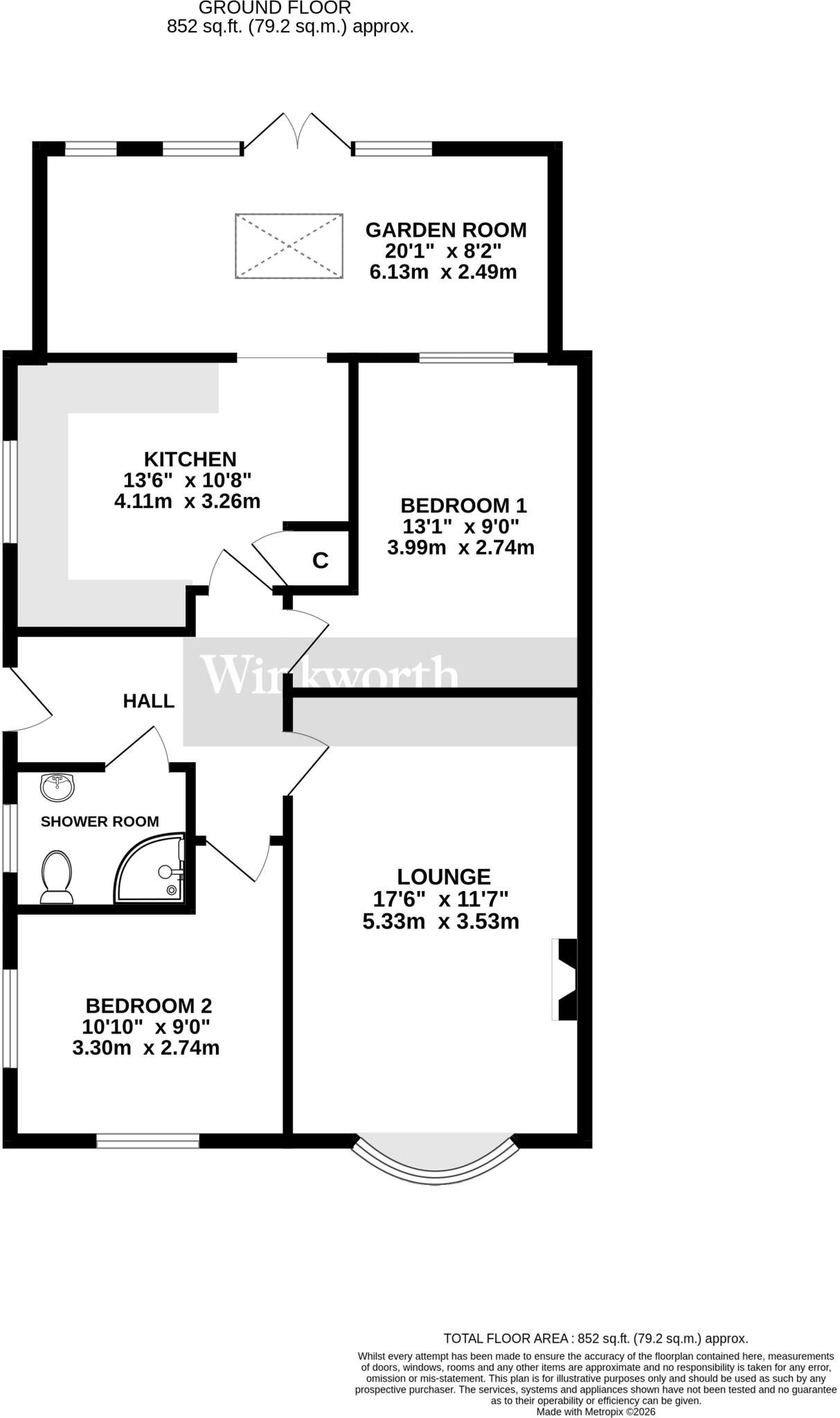 Cressener Close, Hellesdon, Norwich, Norfolk, NR6 floorplan