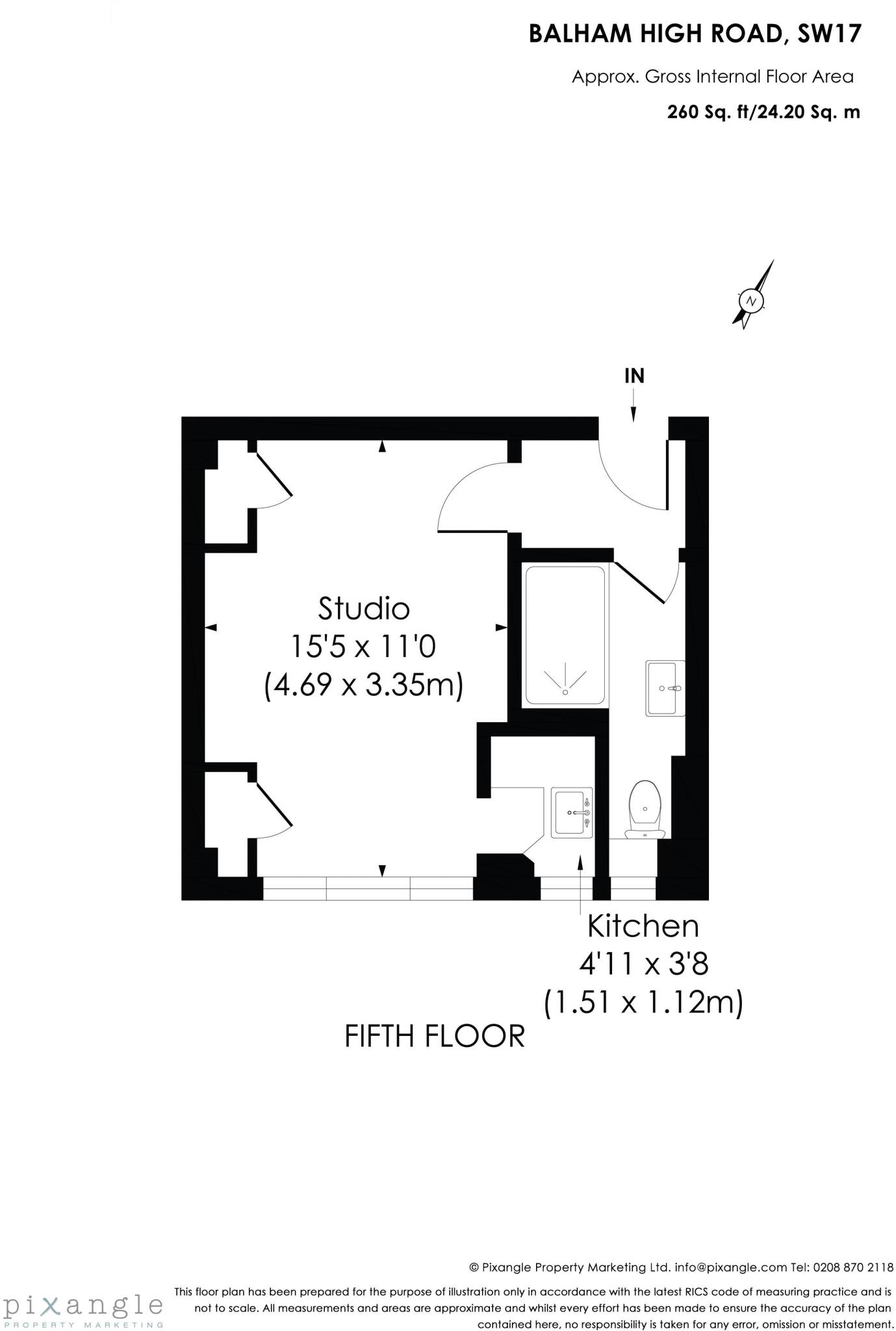 Balham High Road, London floorplan