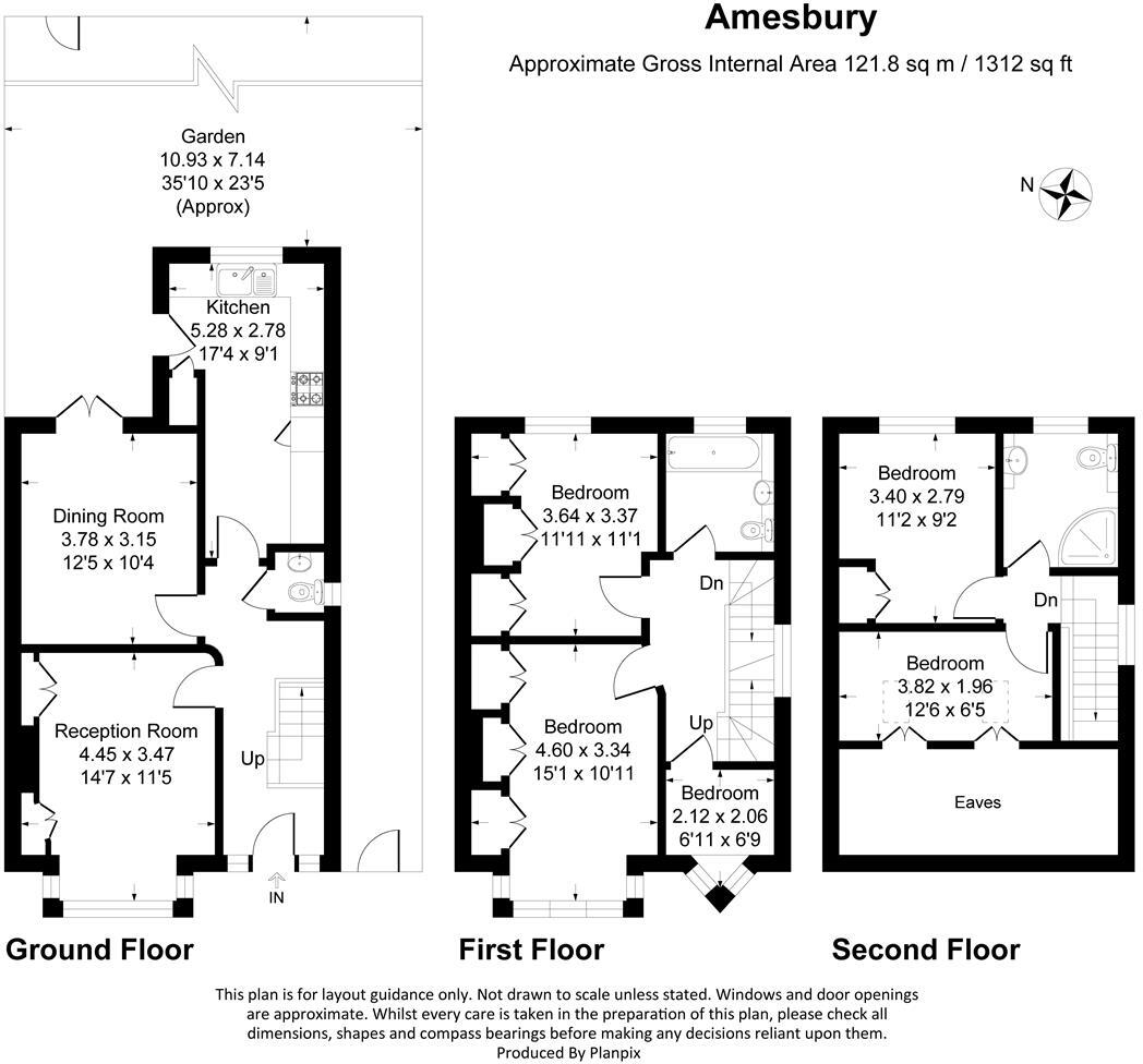 Amesbury Road, Bickley floorplan