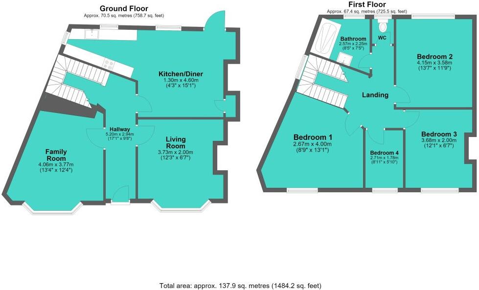 Waverley Avenue, Monkseaton, NE25 8AU floorplan