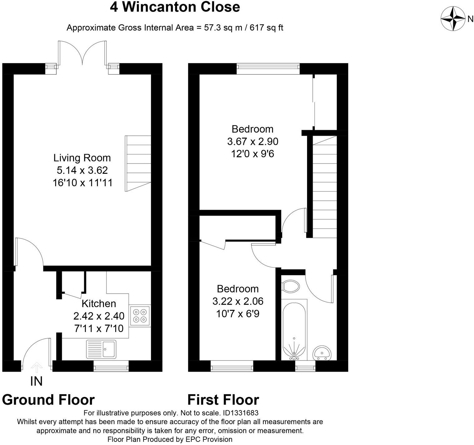 Wincanton Close, Nailsea, BS48 floorplan