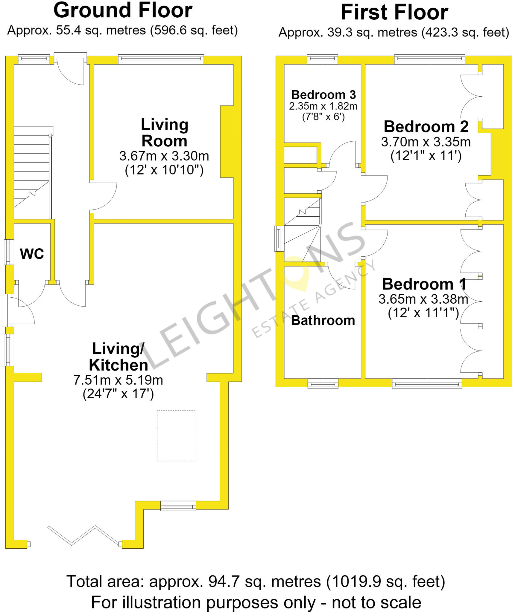 Hazel Grove, Sutton, BD20 floorplan