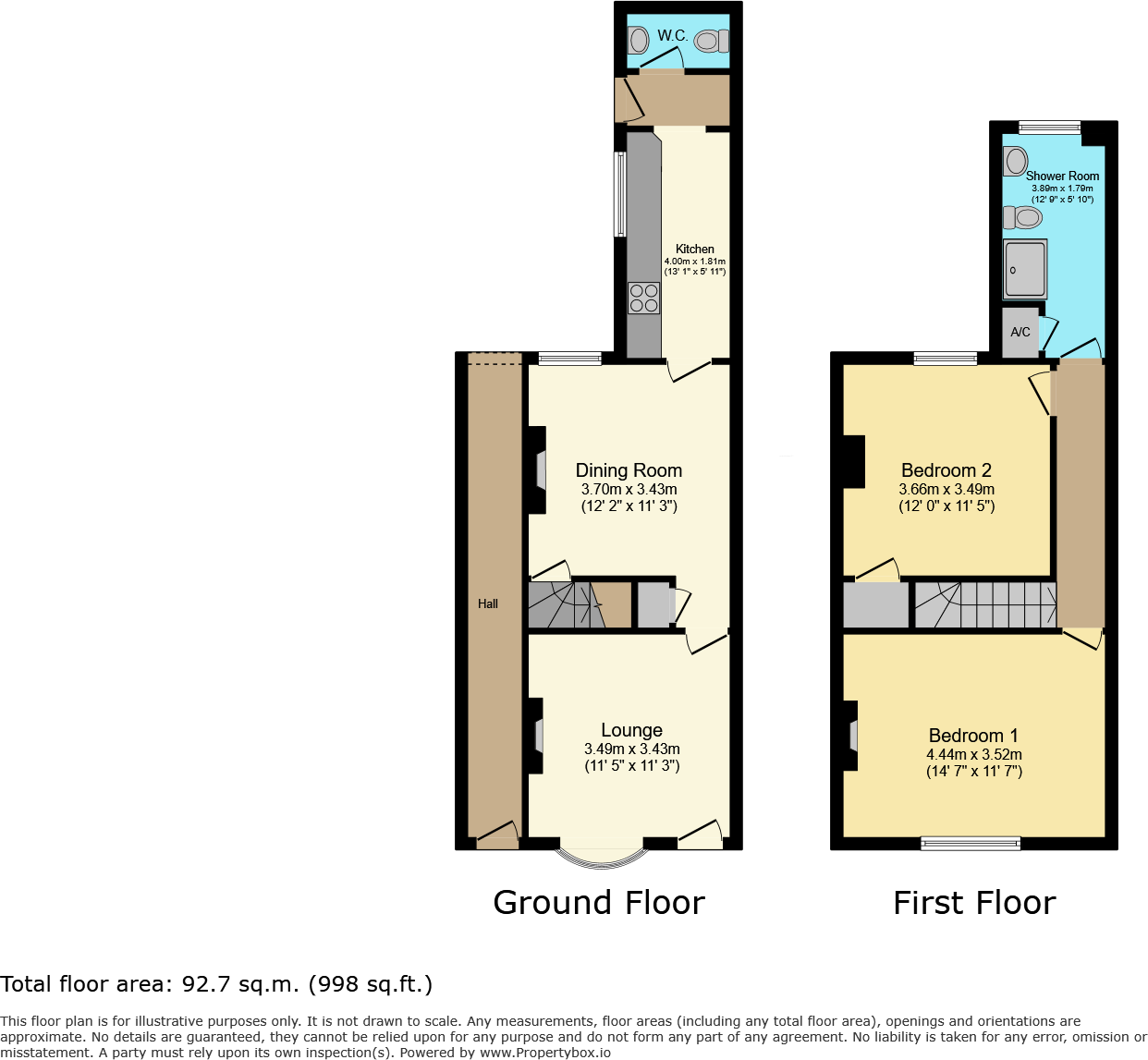 Sylvan Street, Leicester, Leicestershire floorplan