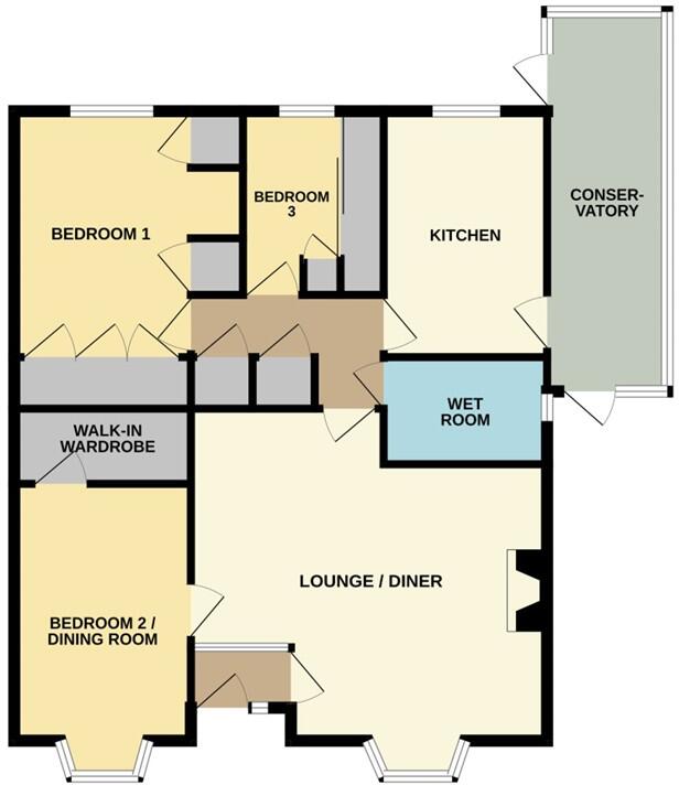 Church View, NORTHBOROUGH, Peterborough, PE6 floorplan