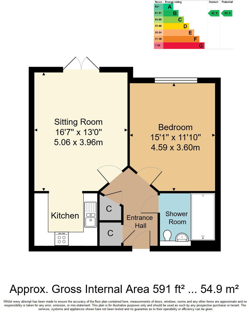 Tudeley Lane, Tonbridge floorplan