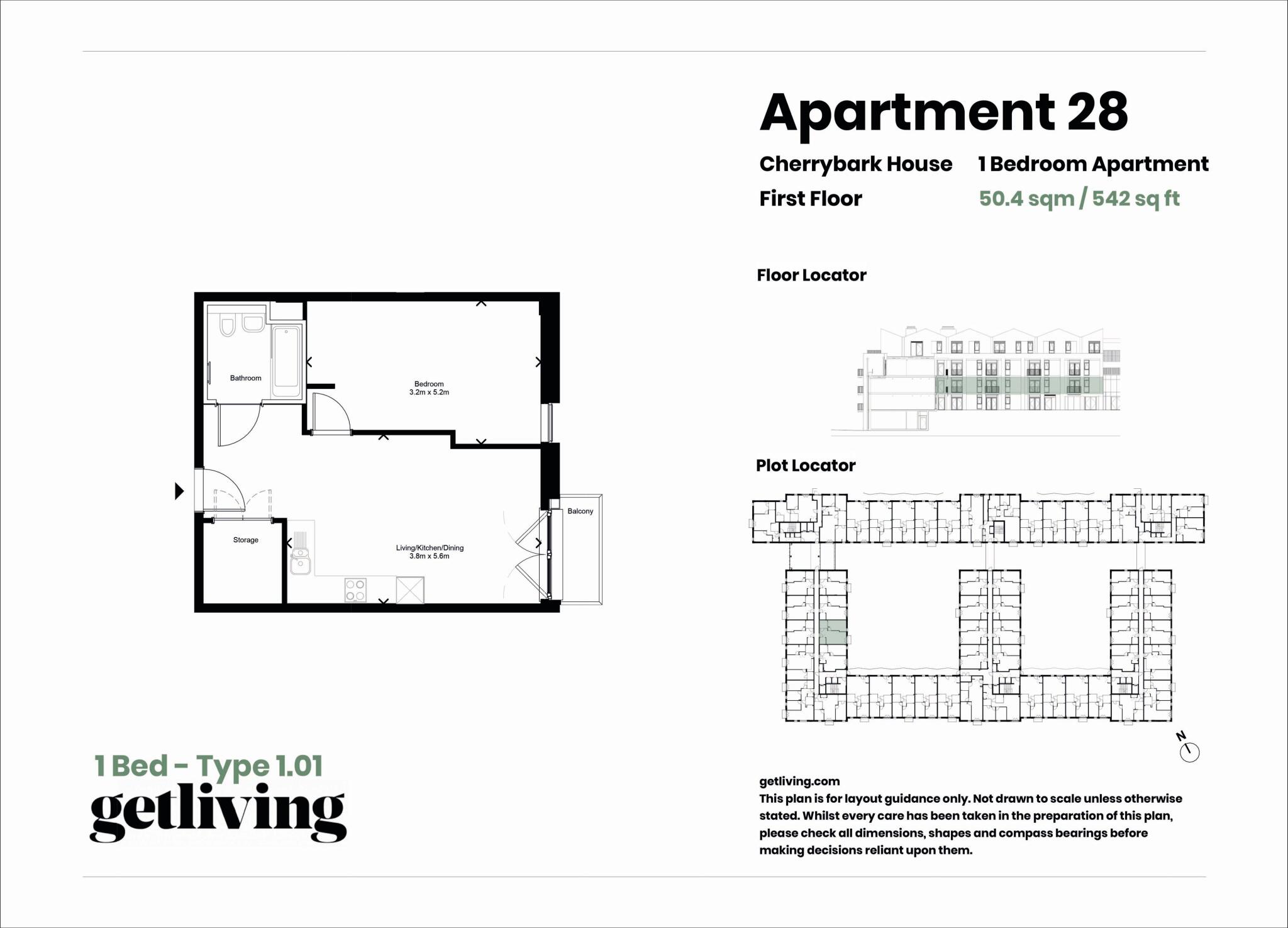 The Oakgate floorplan