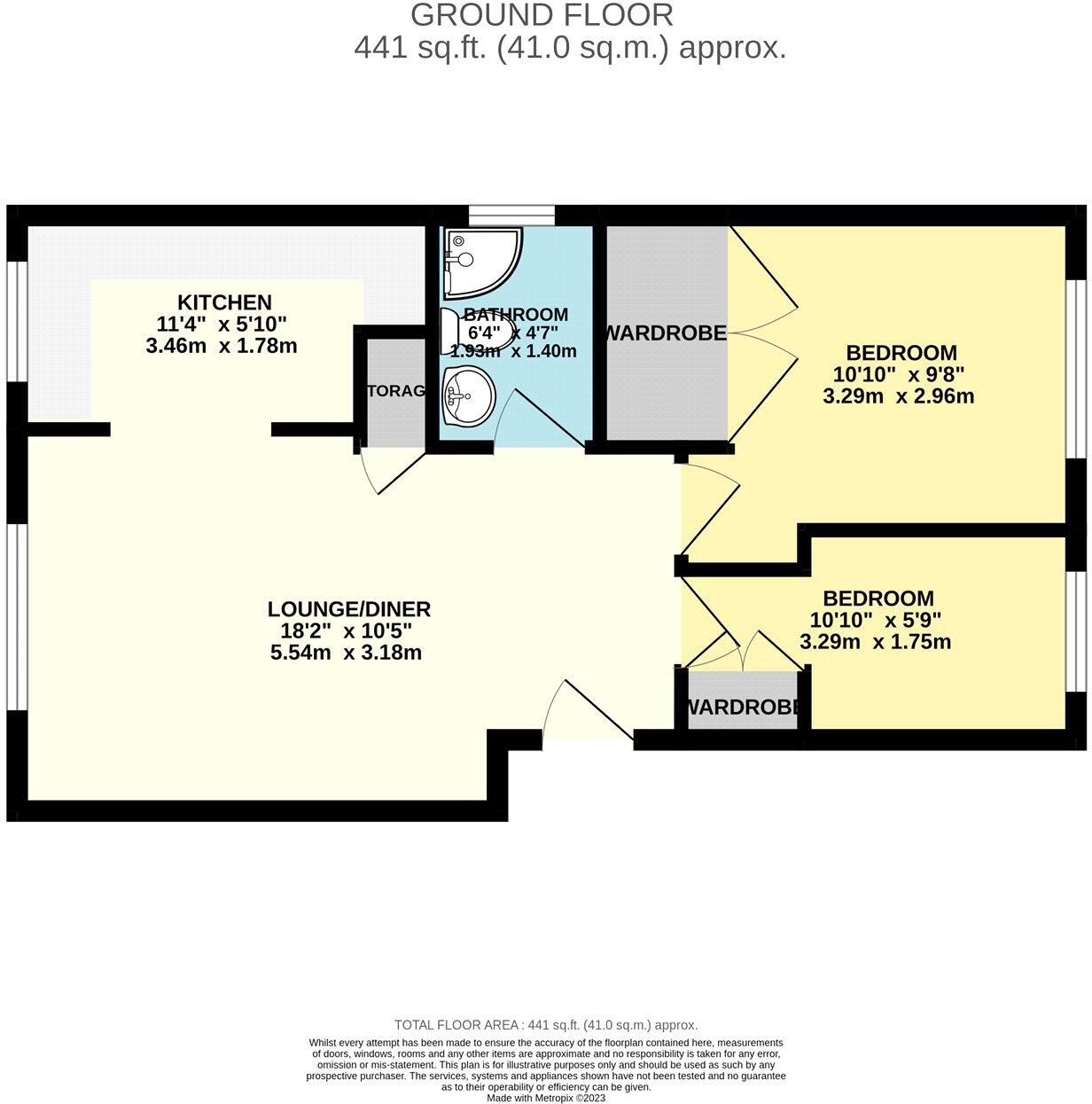Muirfield Close, Reading, Berkshire, RG1 floorplan