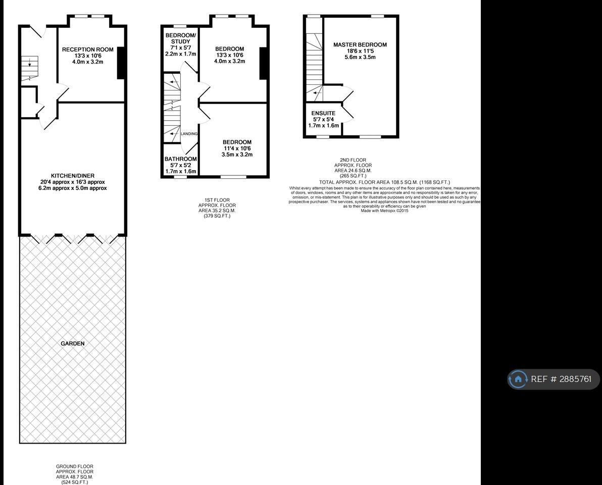 Wimbledon, London, SW19 floorplan