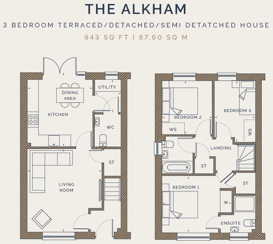 Lyminge, Folkestone, Kent, CT18 floorplan