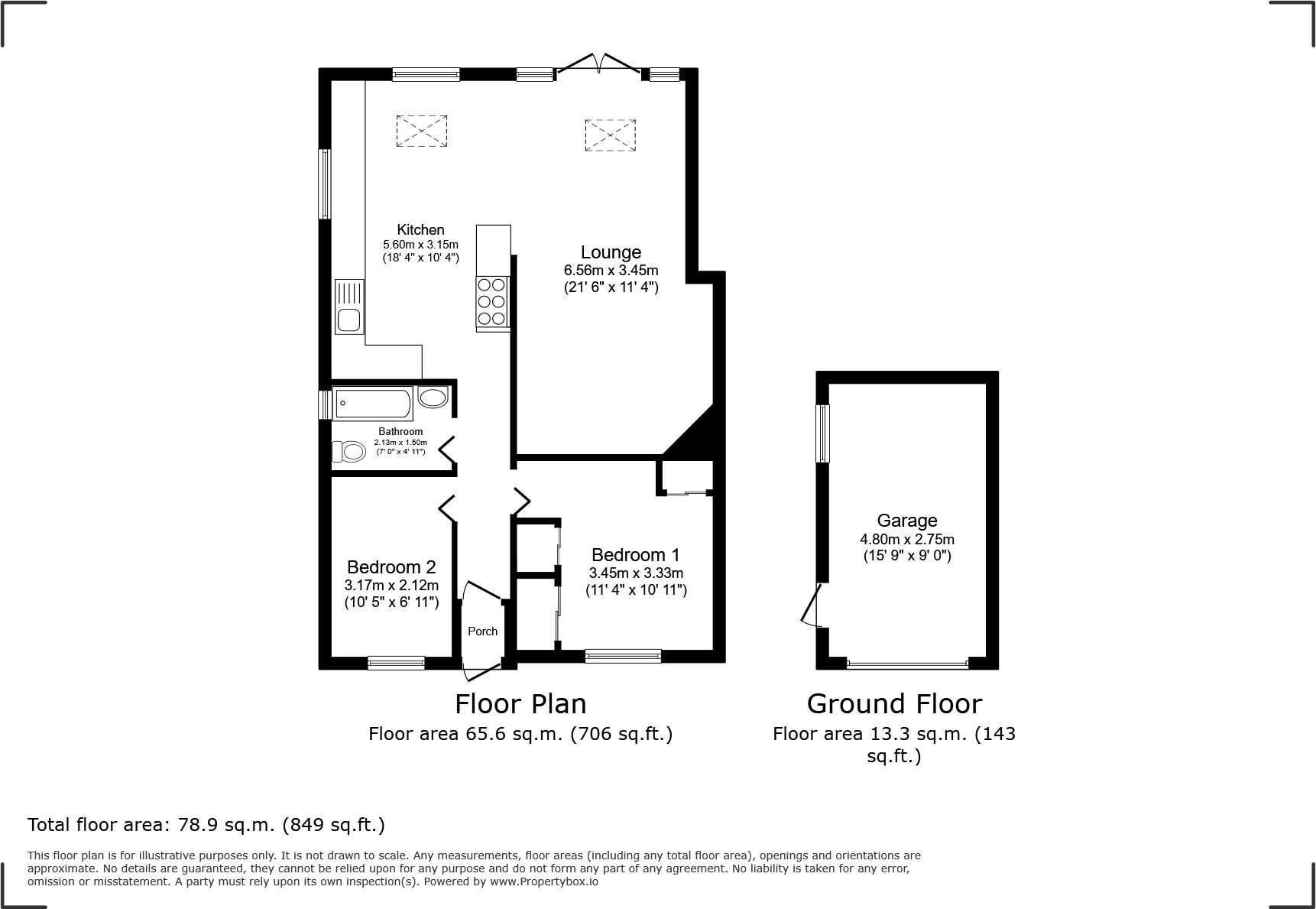 Oxenden Road, Tongham, Farnham floorplan