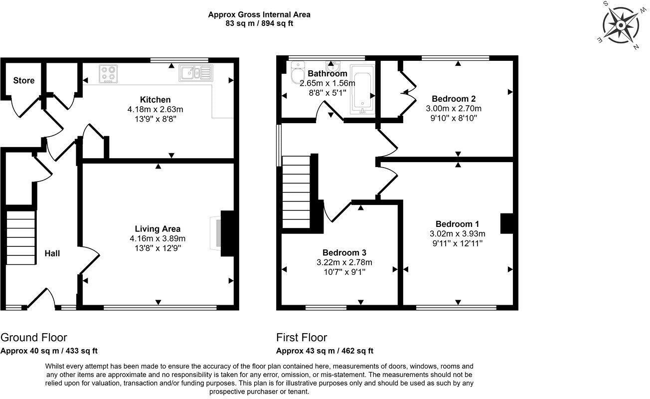 Broxhead Road, Havant floorplan