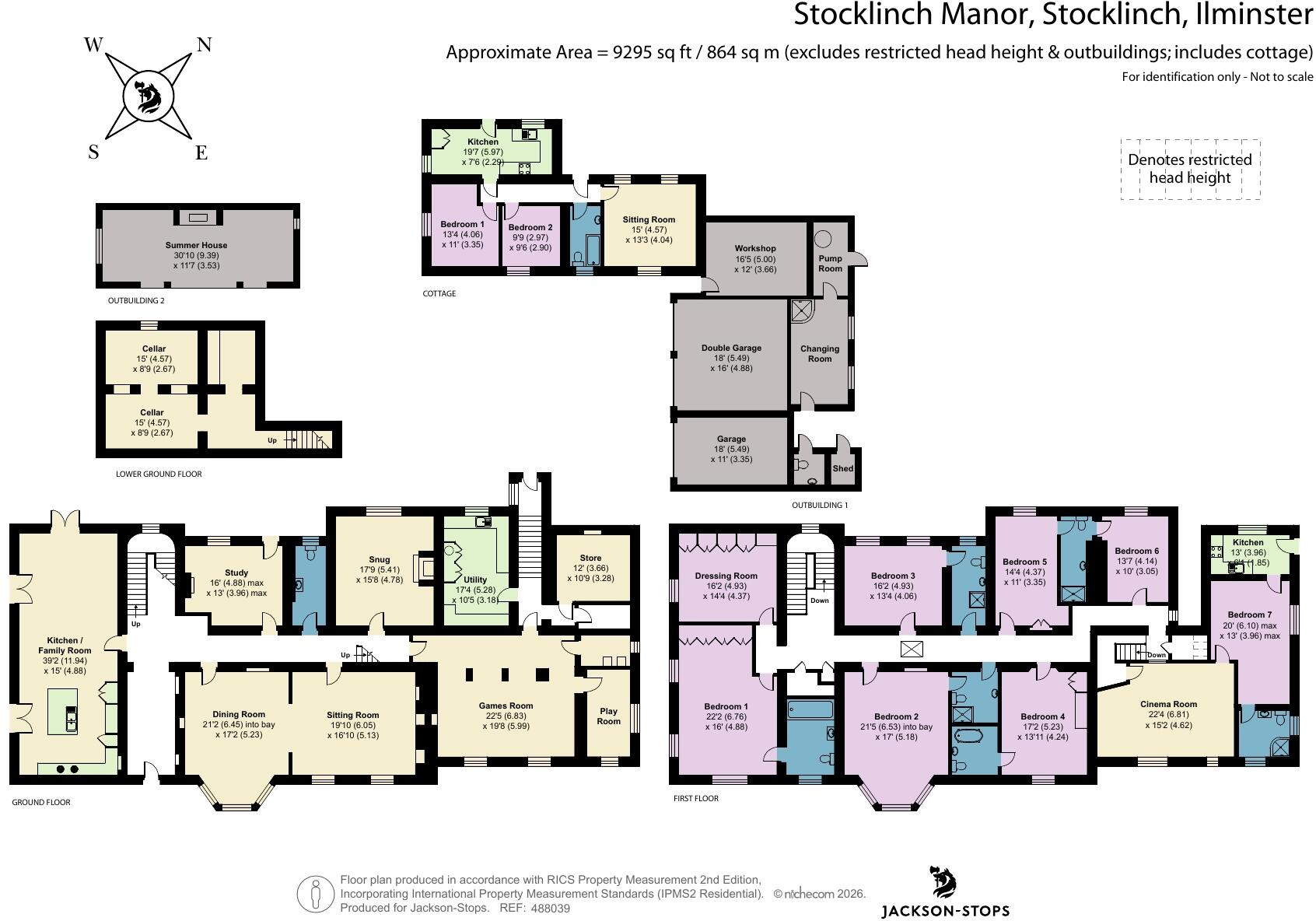 Stocklinch, Ilminster, Somerset, TA19 floorplan