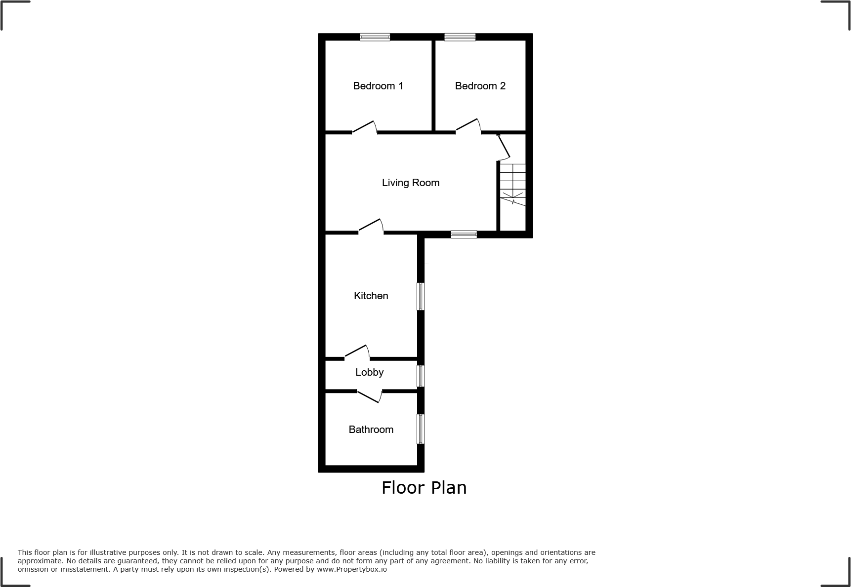 Allgood Terrace, Bedlington, Northumberland, NE22 5QX floorplan