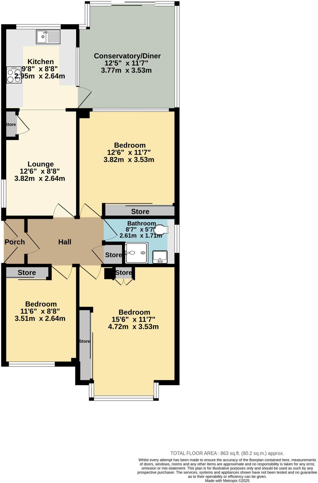 Pilgrims Way, Canterbury, Kent, CT1 floorplan