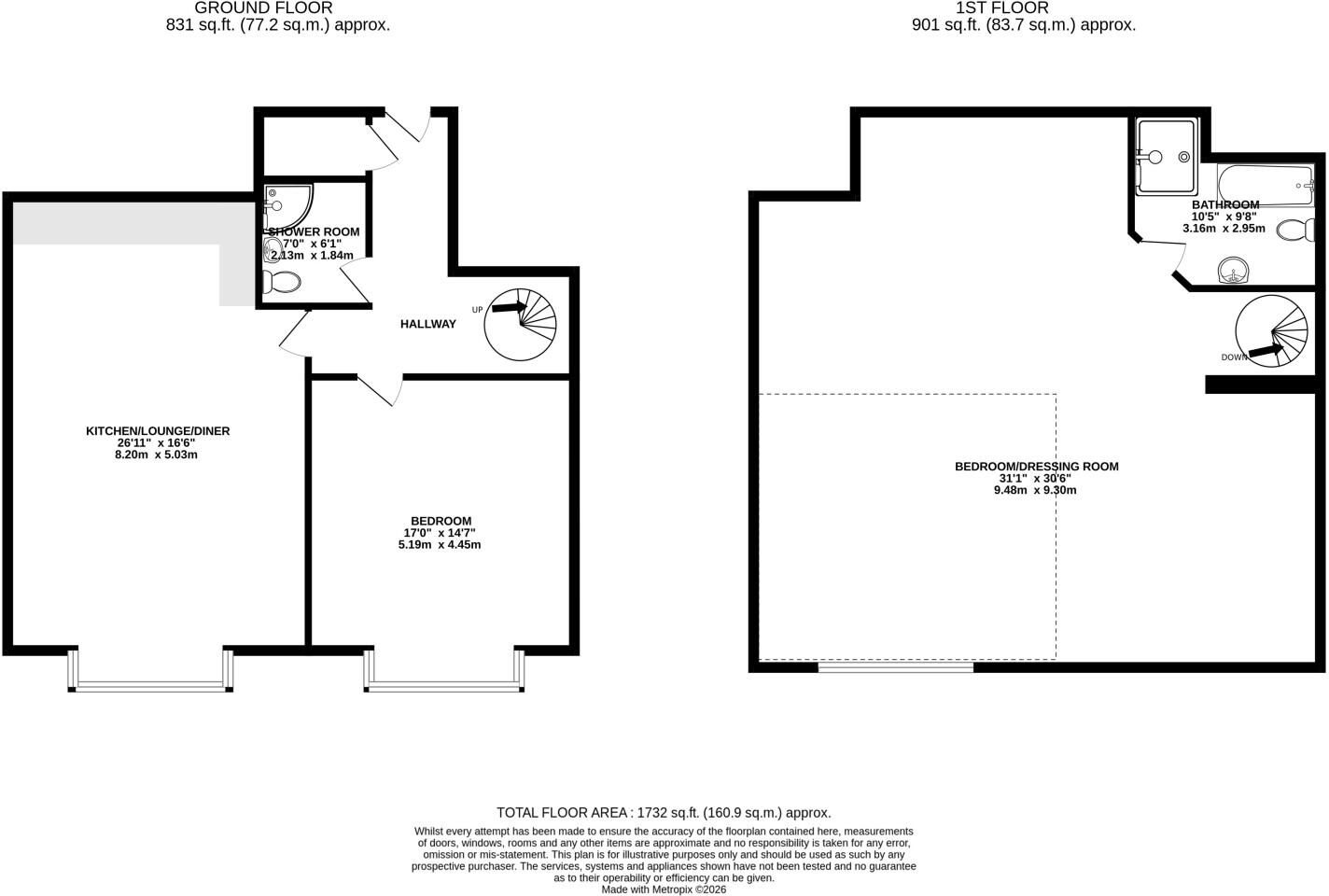 West Hall, Beningfield Drive, Napsbury Park, St. Albans, AL2 floorplan