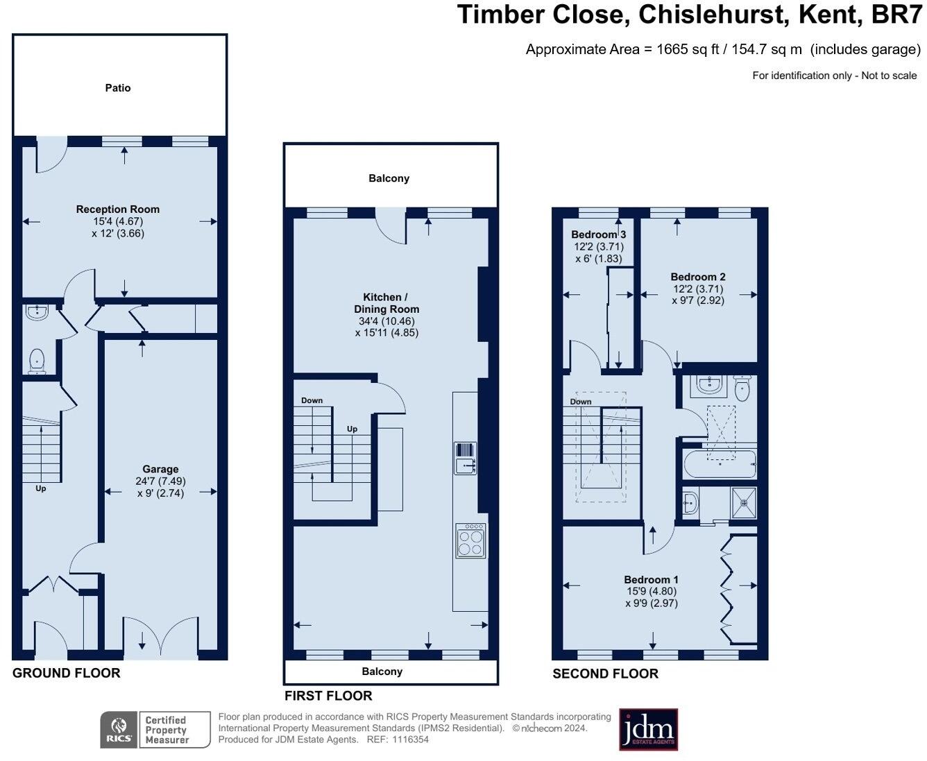 Timber Close, Chislehurst, Kent, BR7 floorplan