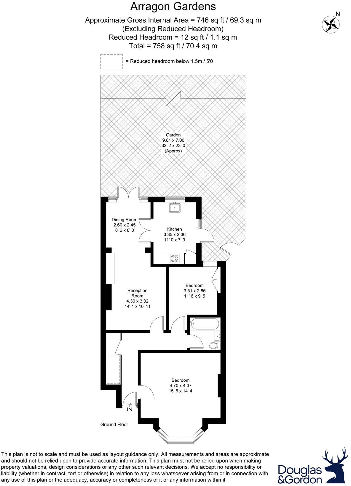 Arragon Gardens, SW16 floorplan