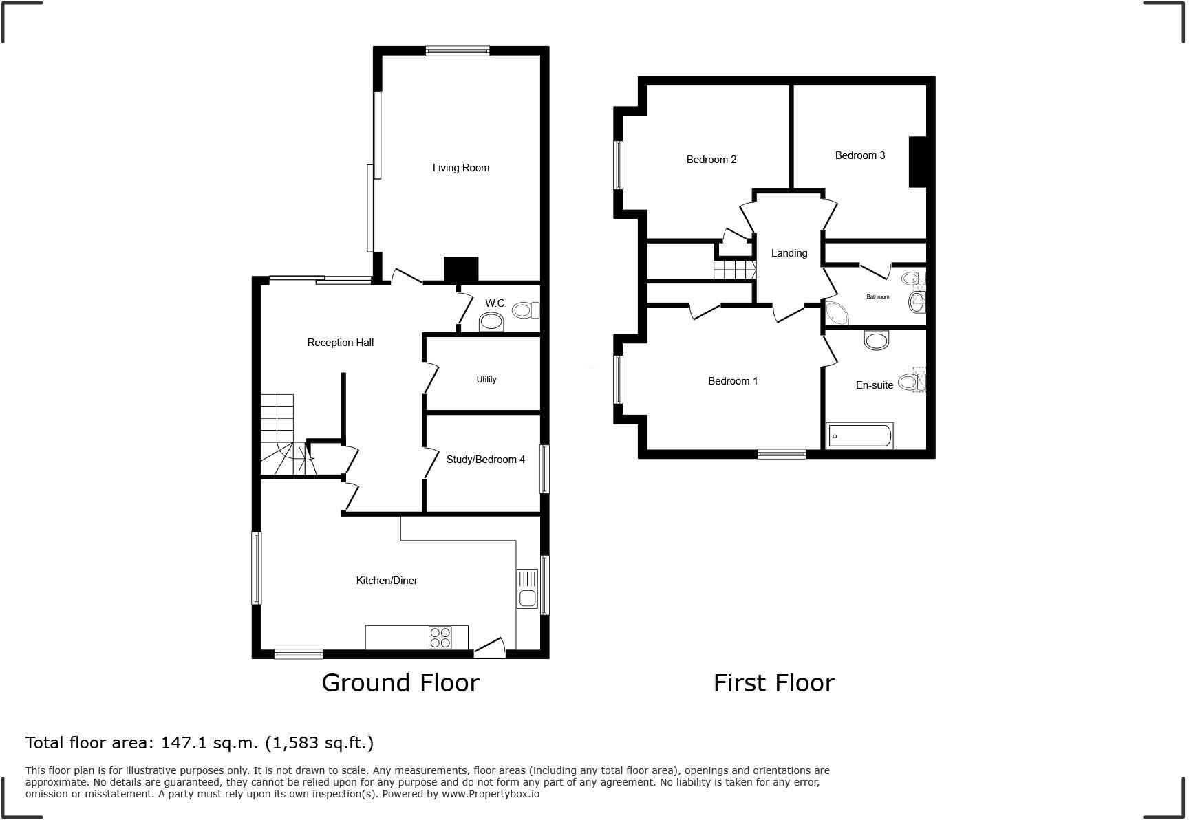 Afton Barns, Freshwater, Isle of Wight floorplan