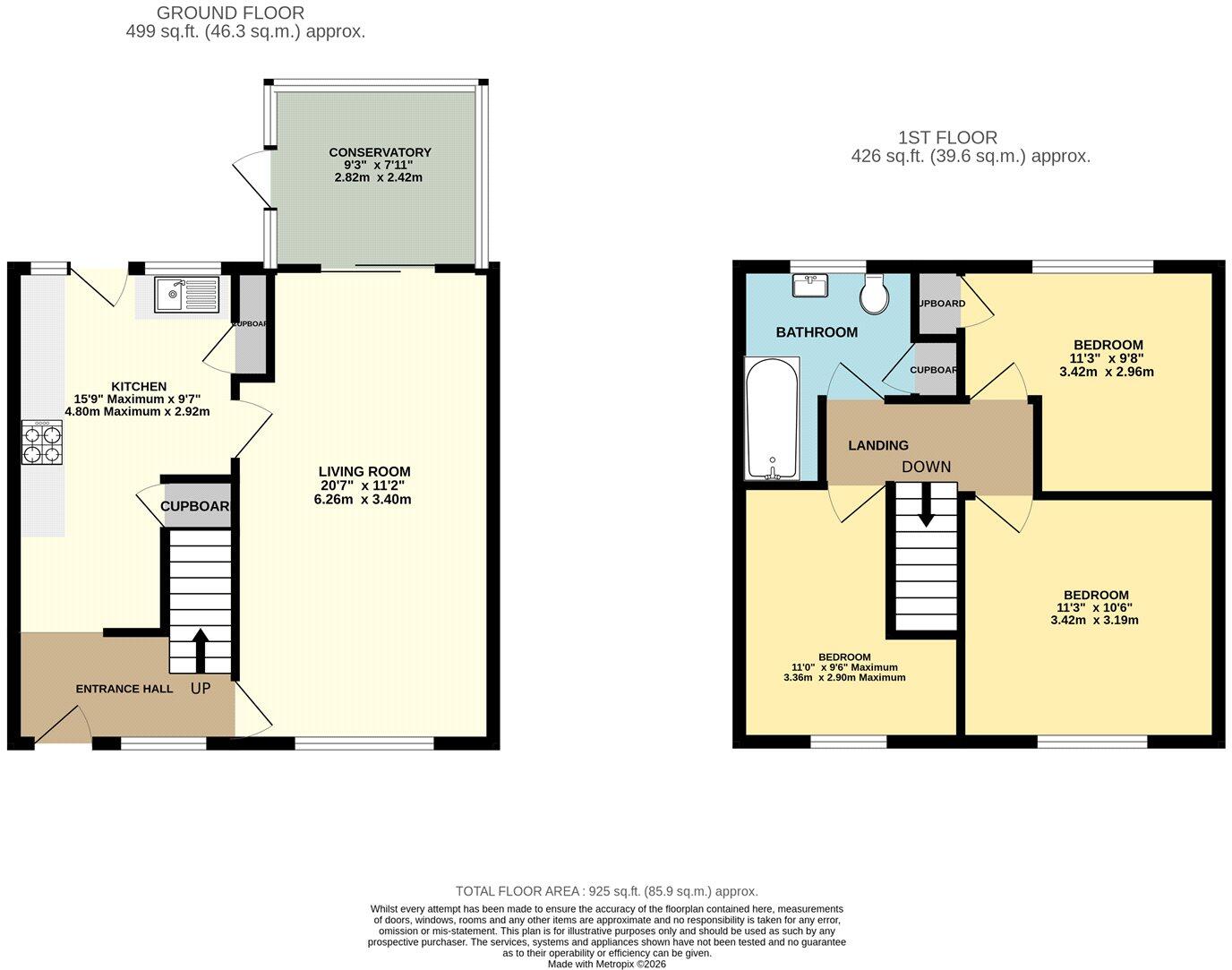 Hurst Park Drive, Liverpool, Merseyside, L36 floorplan