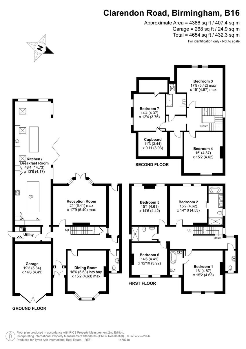 Clarendon Road, Edgbaston, B16 floorplan