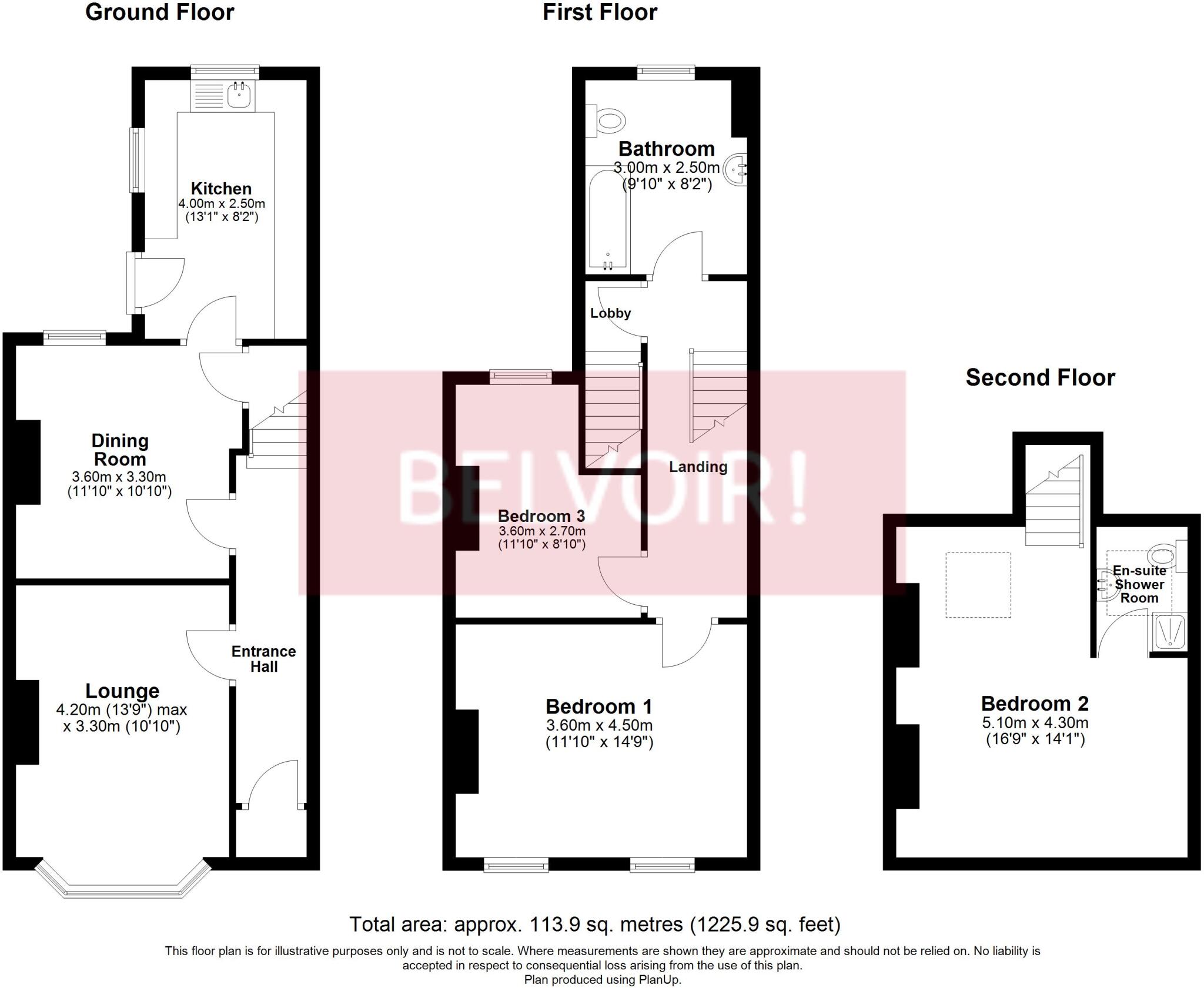 Dorset Road, Tunbridge Wells, TN2 floorplan