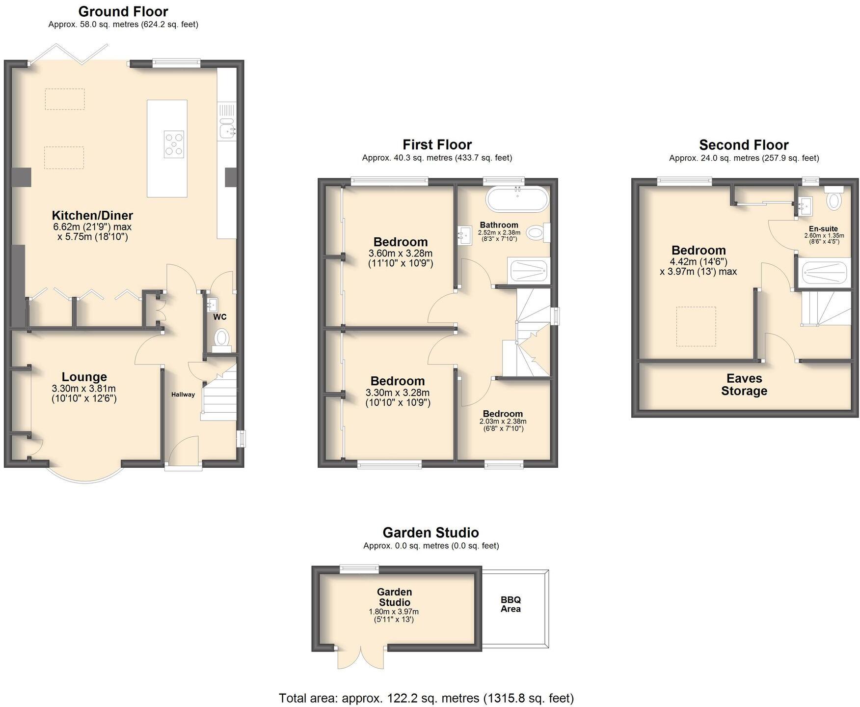 Sandygate Road, Sheffield, S10 floorplan