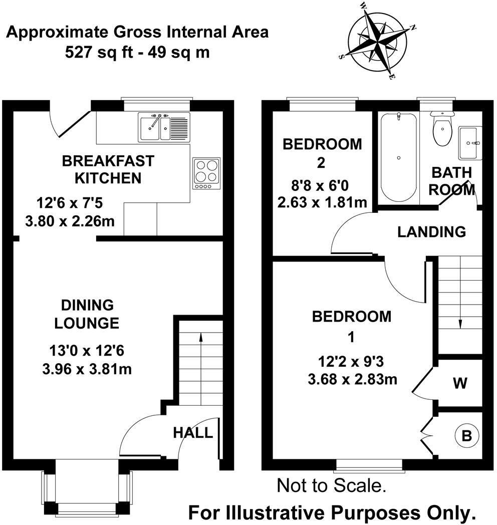 Brendon Grove, Bingham, Nottingham floorplan