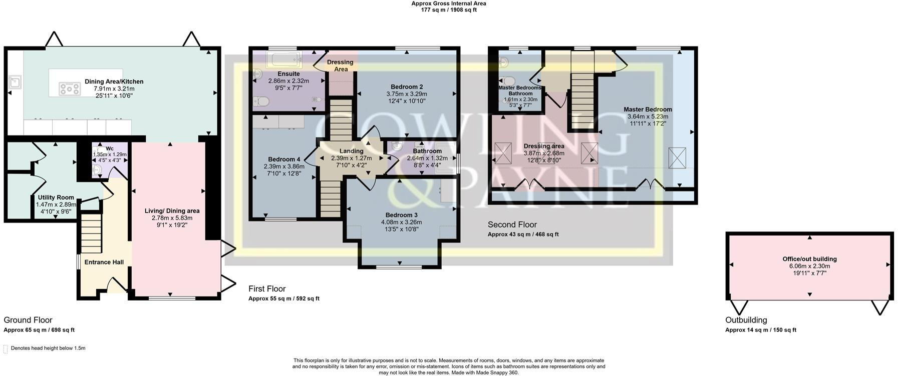 Belmont Avenue, Wickford floorplan