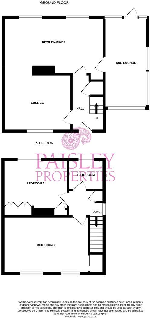 Daw Royds, Almondbury, Hudderfield, HD5 8ST floorplan