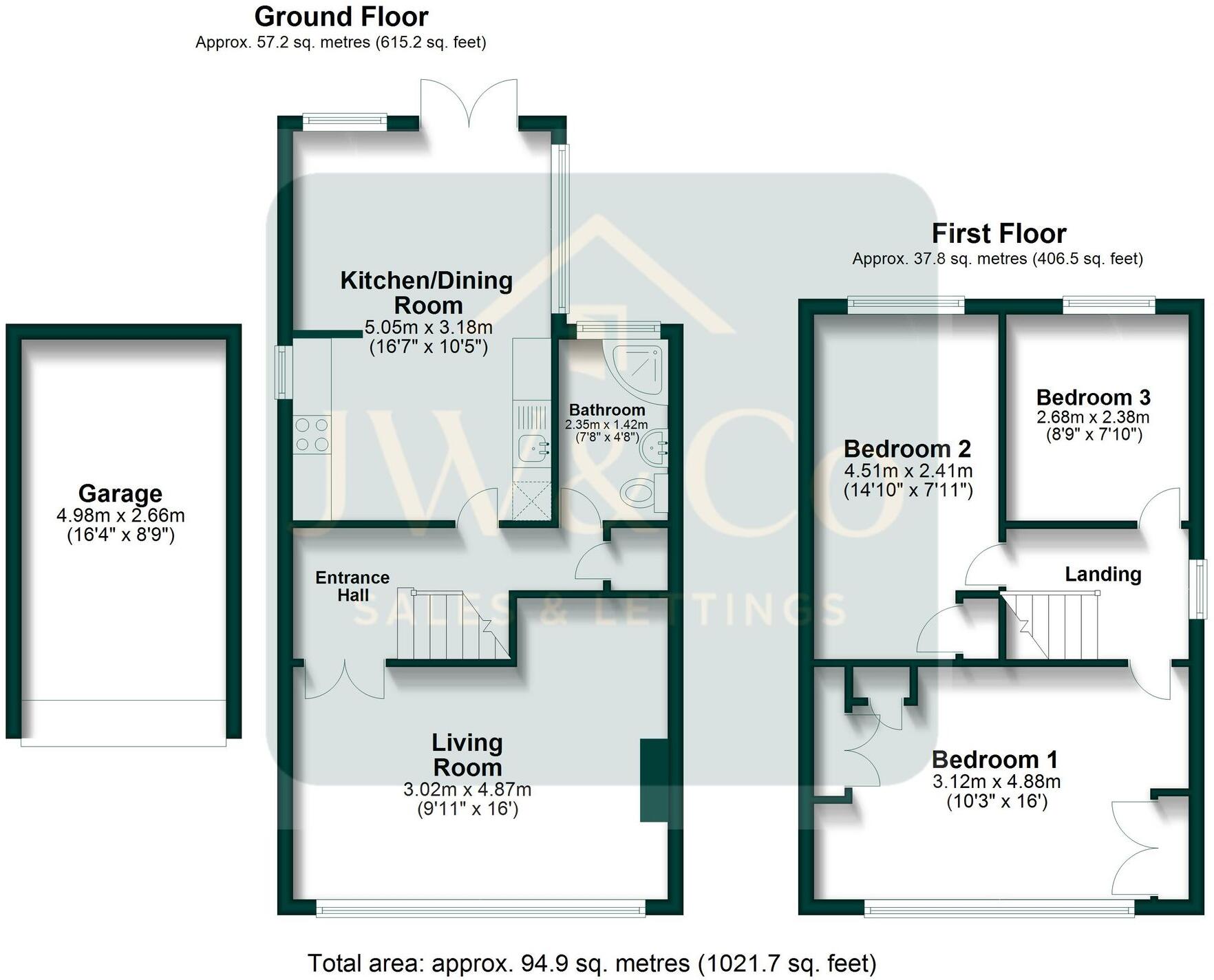 Morris Way, London Colney, AL2 floorplan