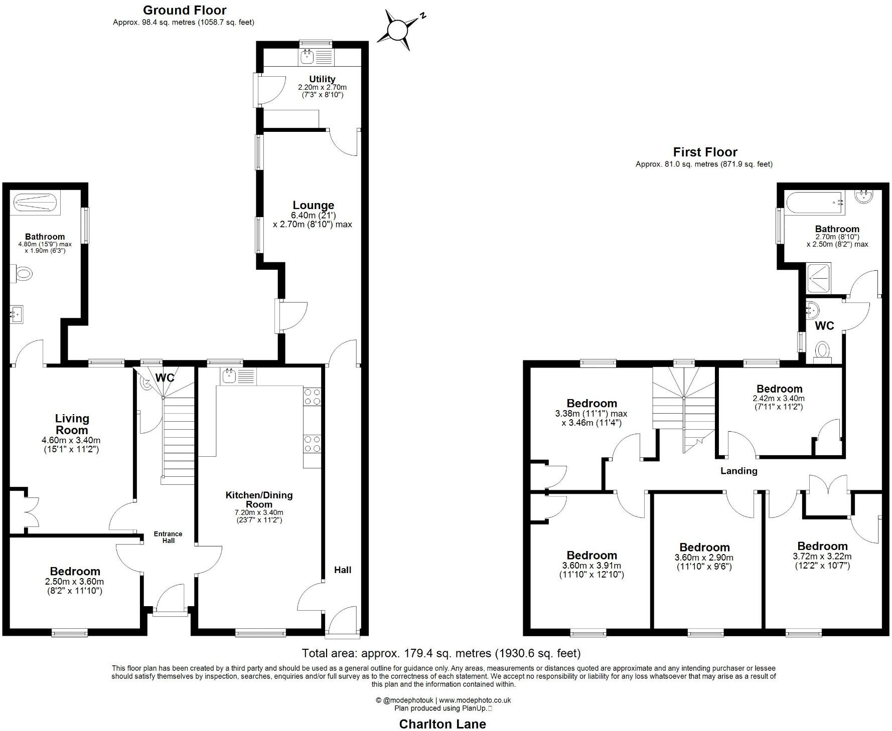Charlton Lane, London, SE7 floorplan