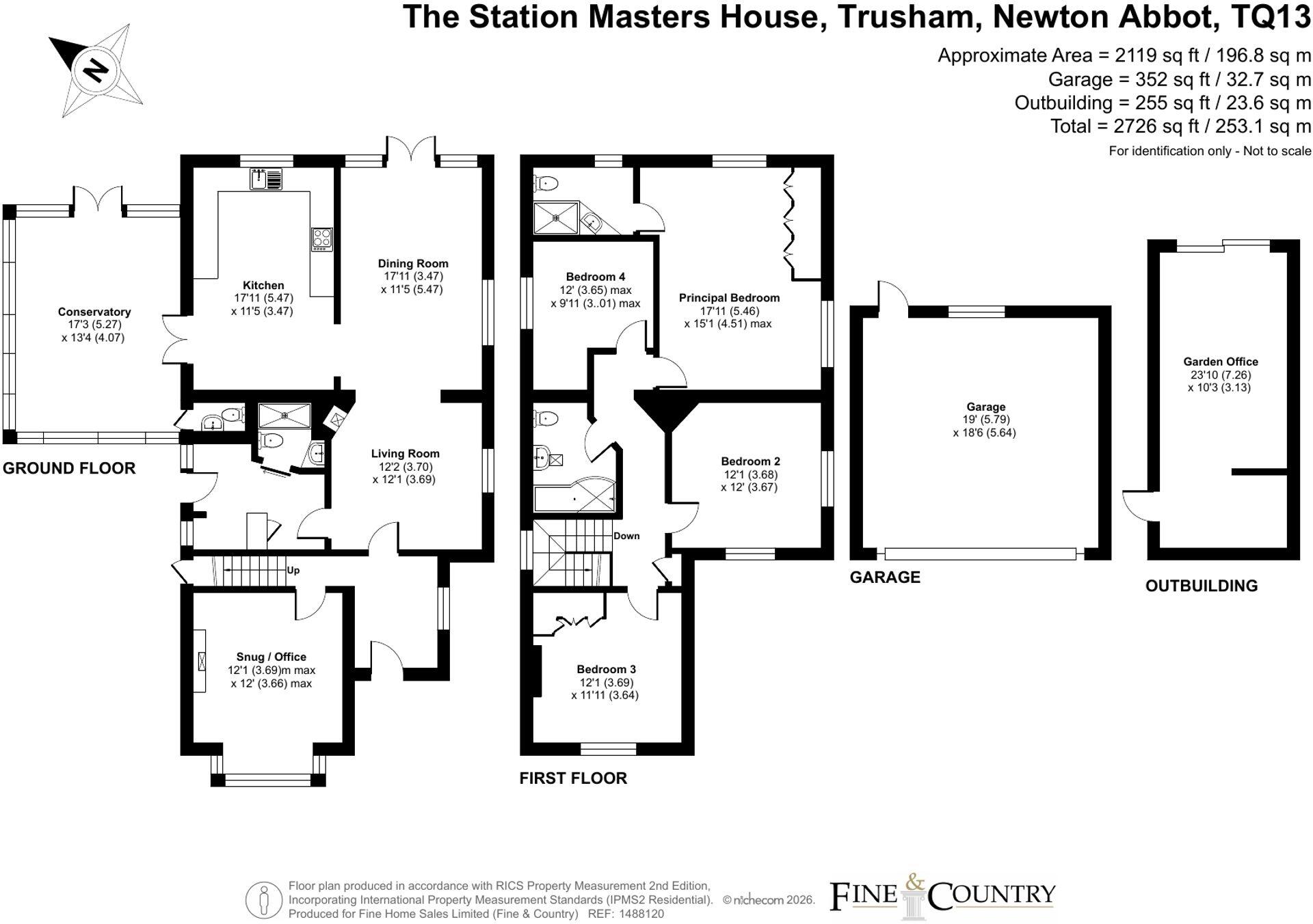 Trusham, Newton Abbot, TQ13 floorplan