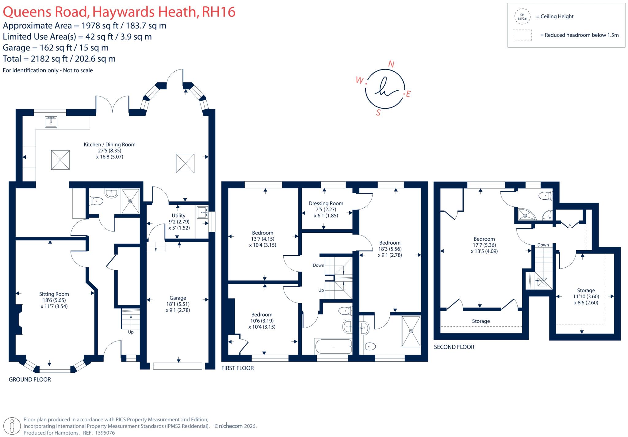 Queens Road, Haywards Heath, RH16 floorplan