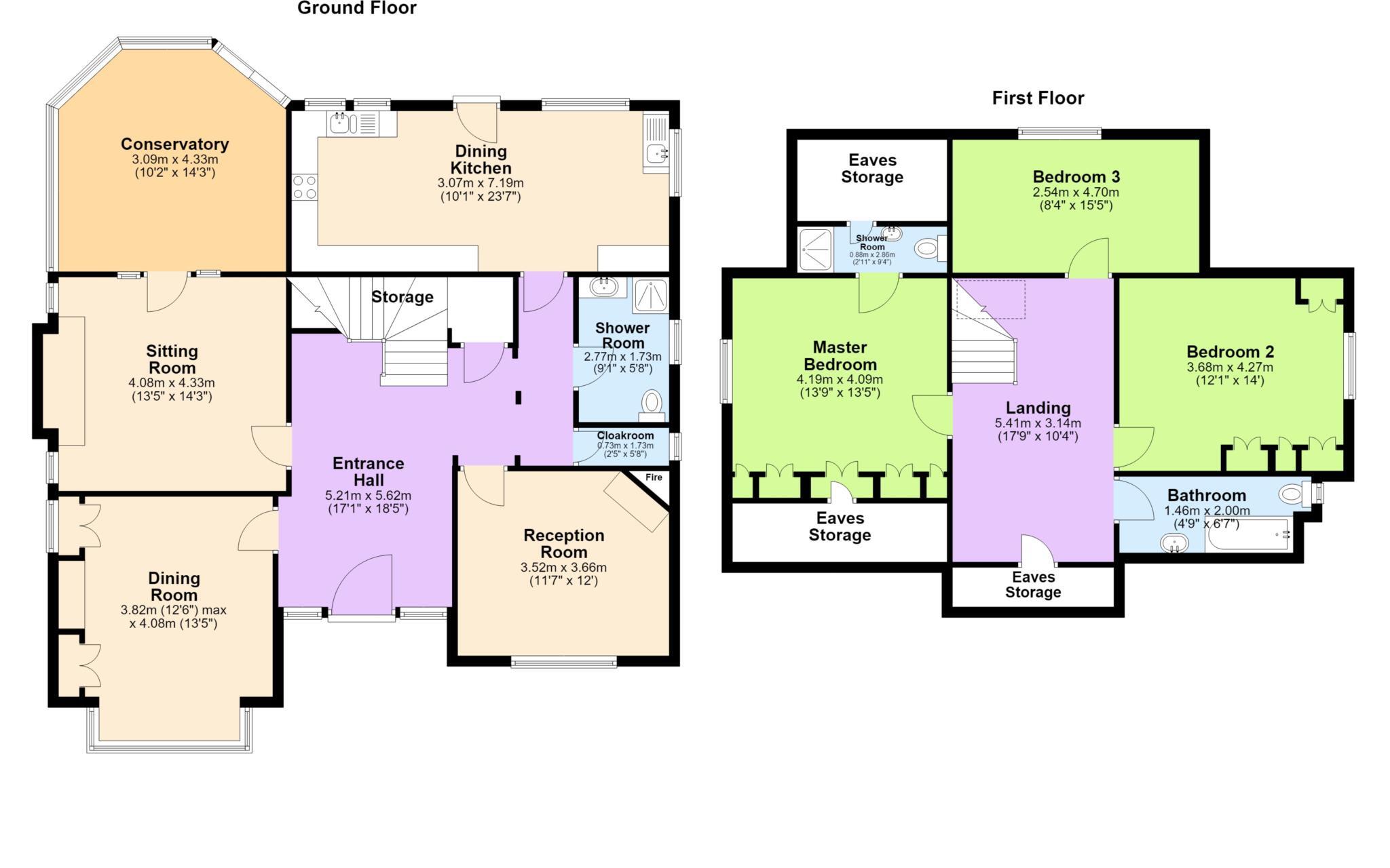 Springfield Lane, Eccleston floorplan