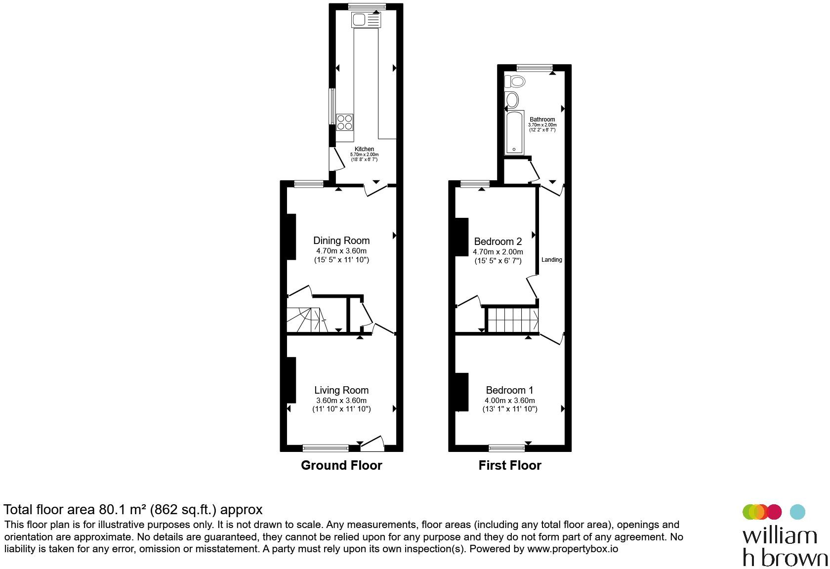 Beaumanor Road, Leicester floorplan