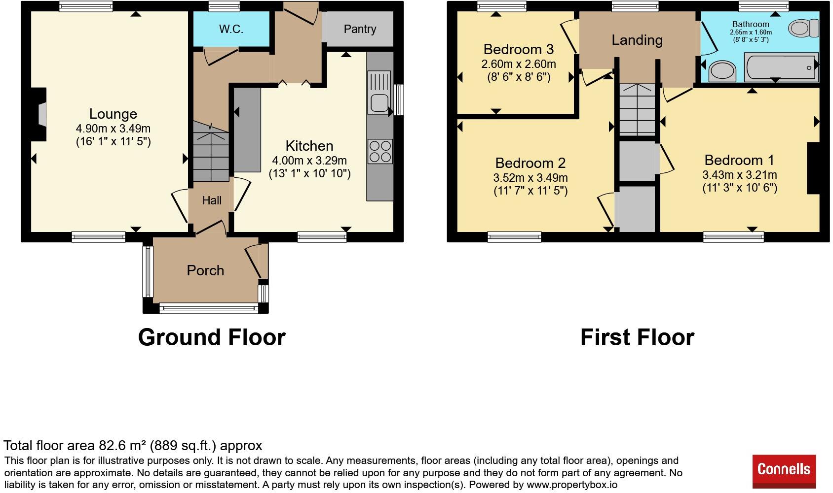 Loughboro Road, Plymouth floorplan