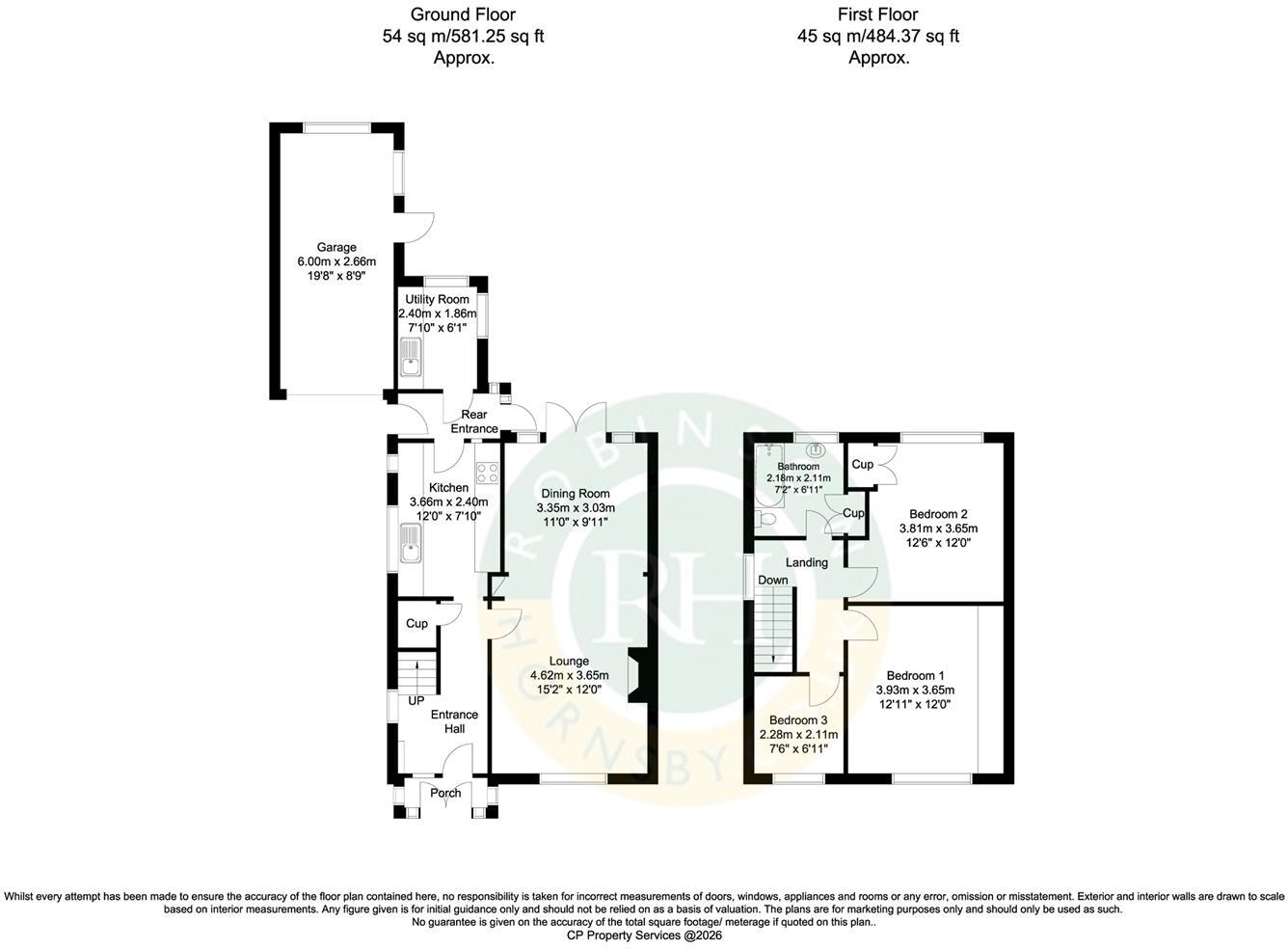 Craigholme Crescent, Doncaster floorplan