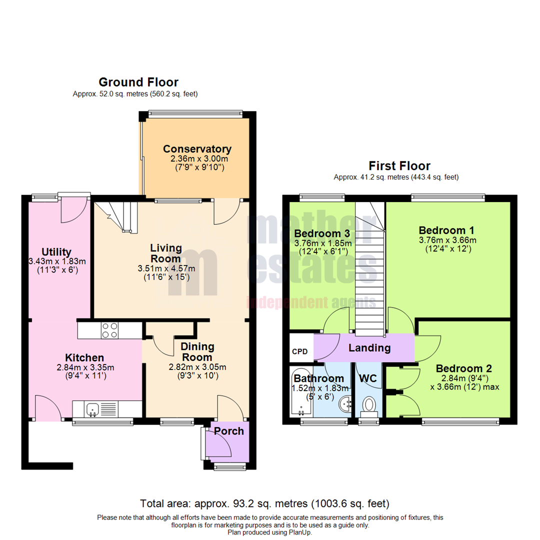 Dove Court, Hatfield floorplan