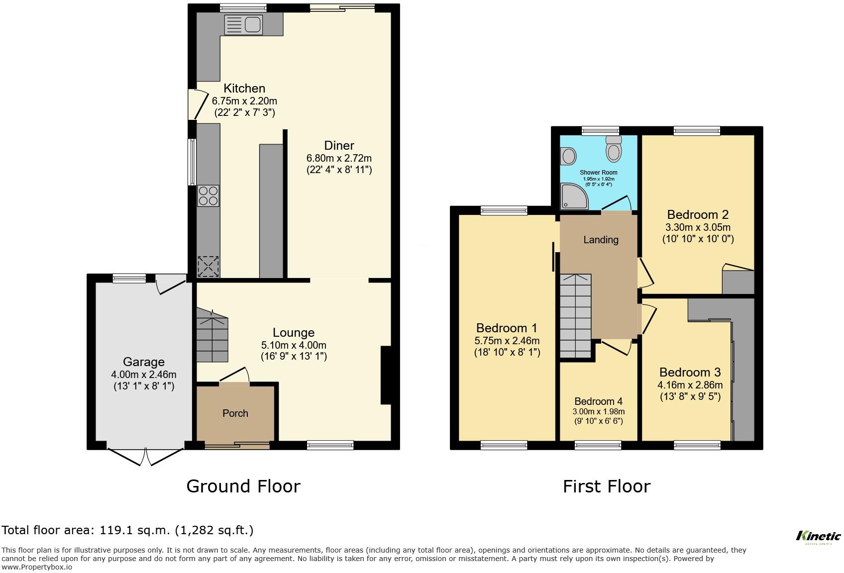 Laburnum Close, North Hykeham floorplan