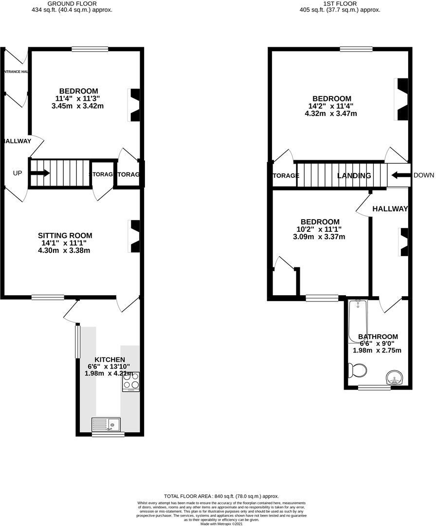 King William Street, Southville, Bristol floorplan