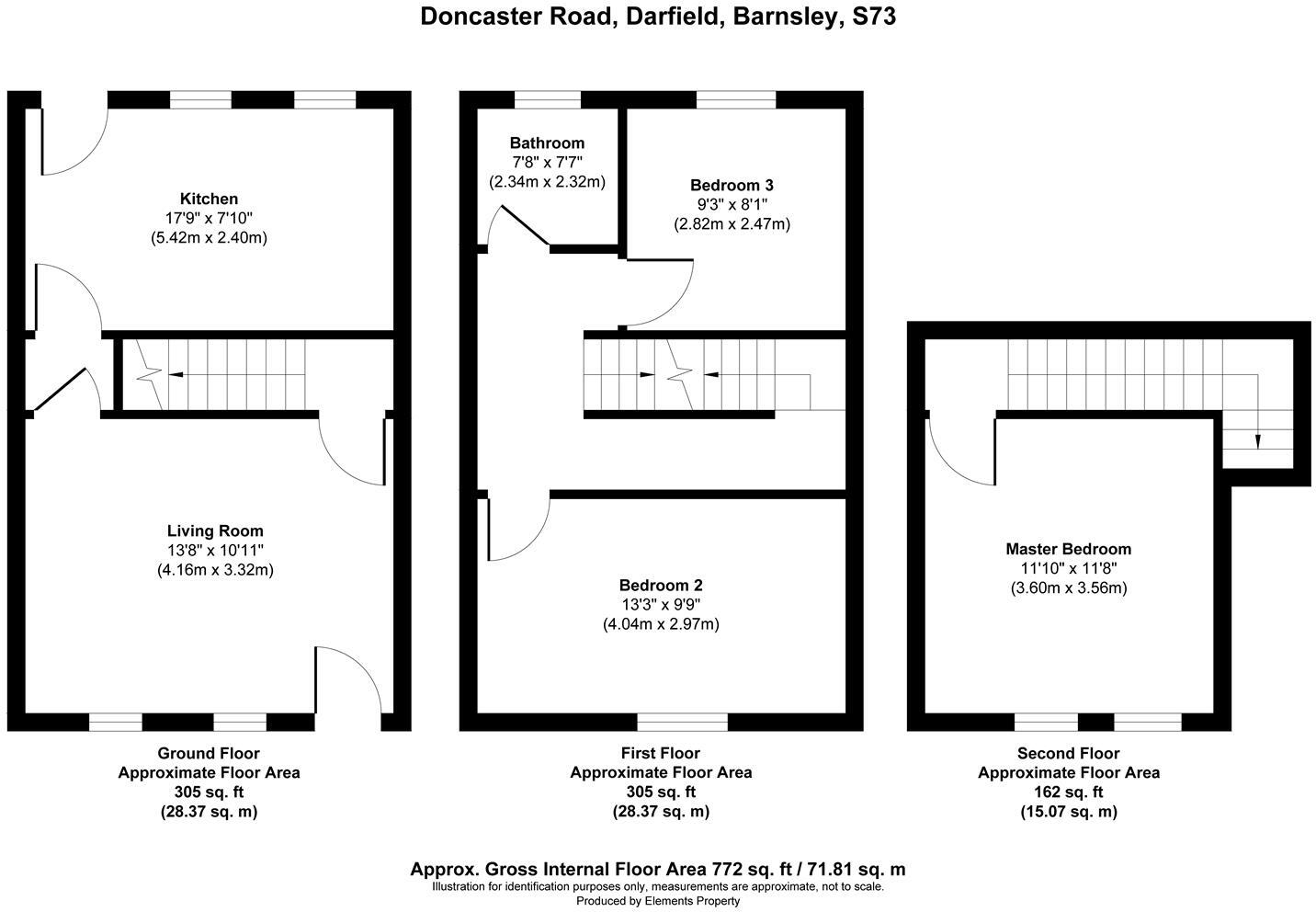 Doncaster Road, Darfield, Barnsley floorplan