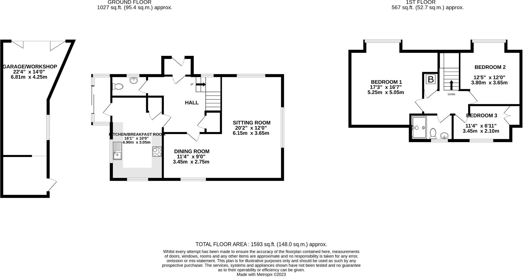 School Road, Heacham floorplan