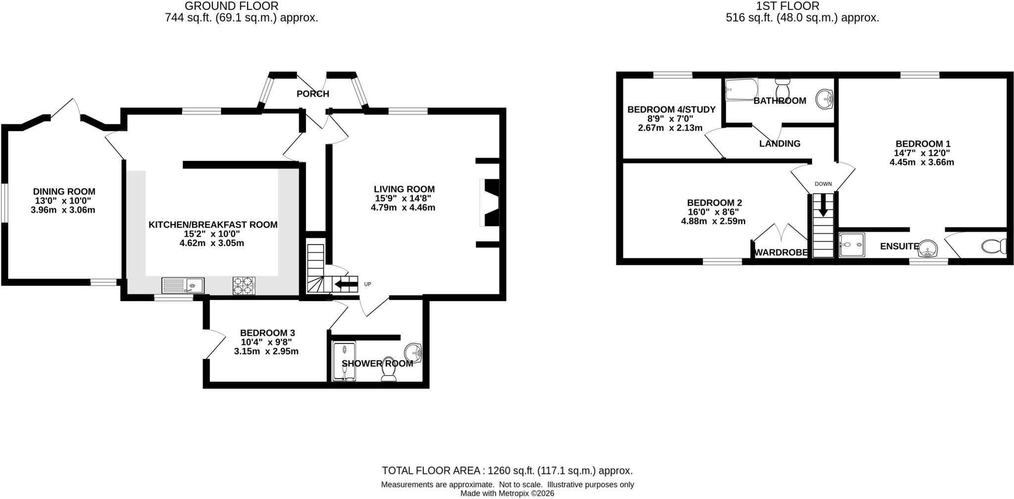 Clyst Honiton  floorplan