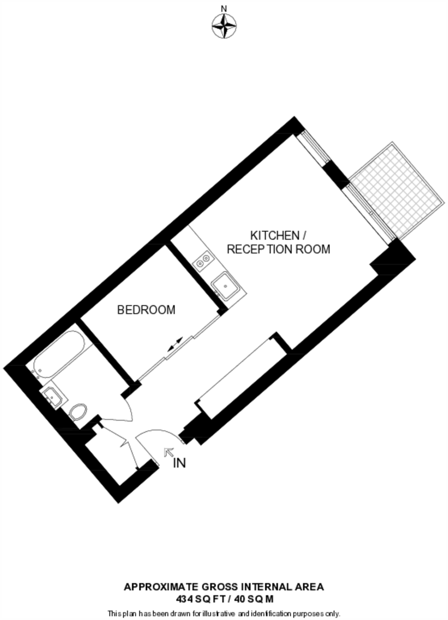 The Stage, City, London, EC2A floorplan