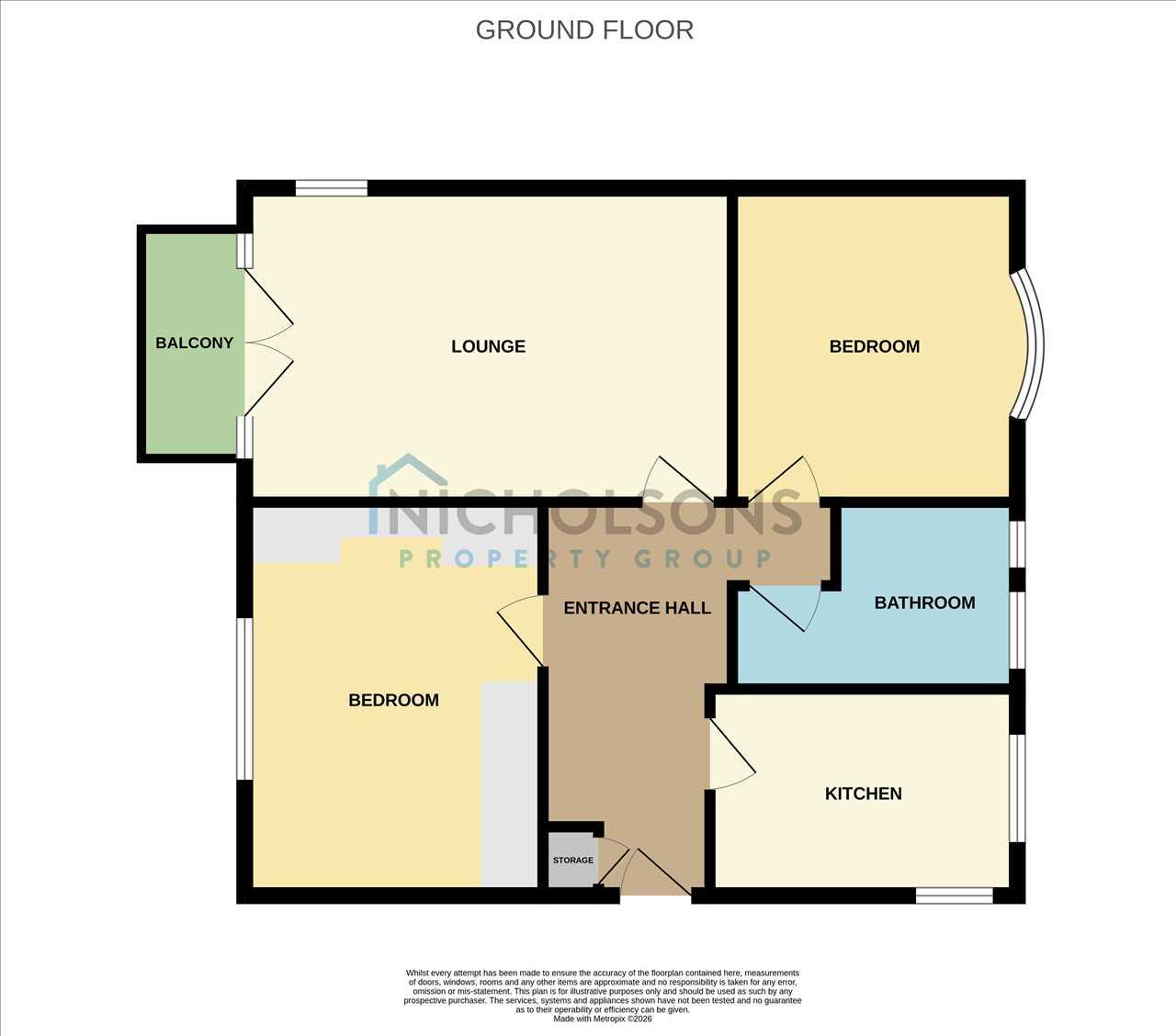 St Oswald's Court, Queen Street, Filey floorplan